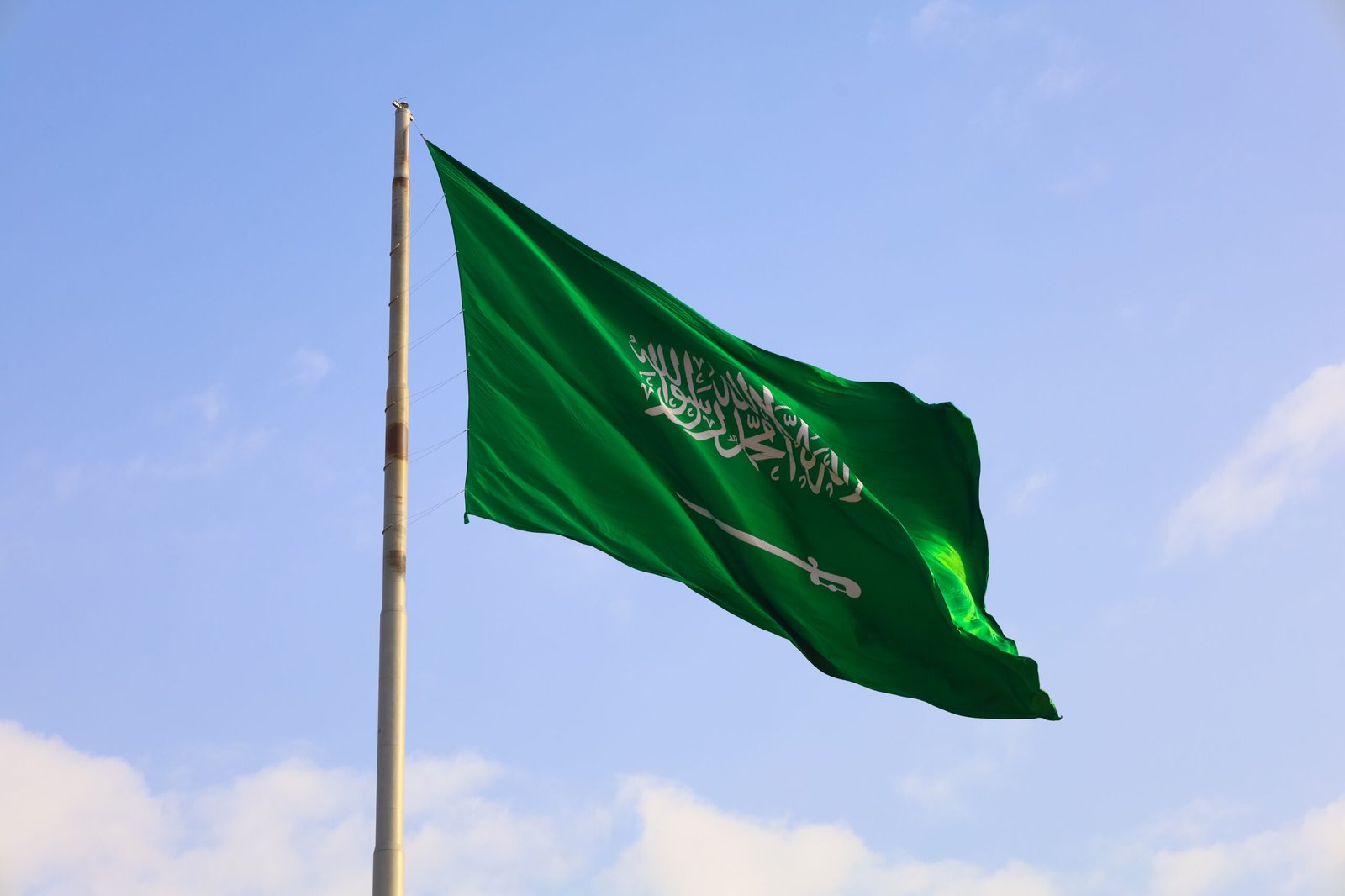 Saudi Arabia national flag representing SFDA egg import regulations and Gulf food trade policy